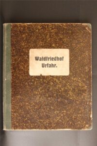 Totenbuch Waldfriedhof Linz-Urfahr