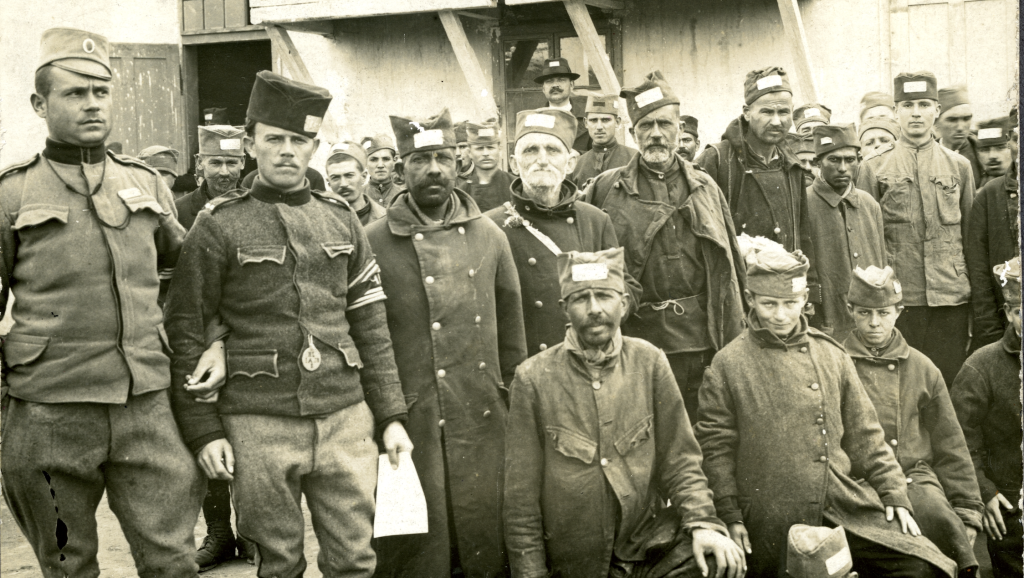 Serbische Gefangene im KGL Mauthausen